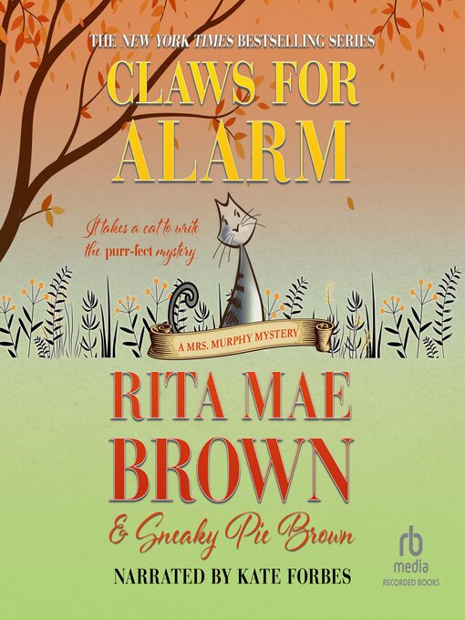 Title details for Claws for Alarm by Rita Mae Brown - Available